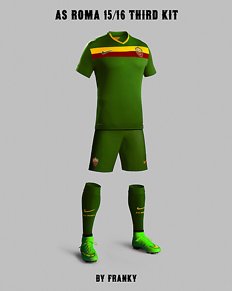 AS Roma 15/16 Third Kit