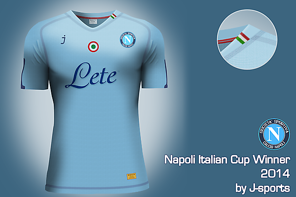 Napoli Italian Cup Winner 2014 by J-sports