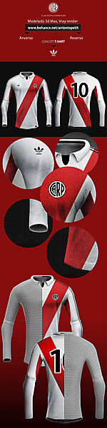 Vintage River Plate T-shirt
