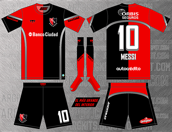 Newell's Old Boys - Home fantasy kit 