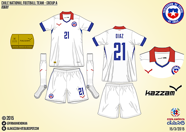 Chile Away - Group A, 2015 Copa América