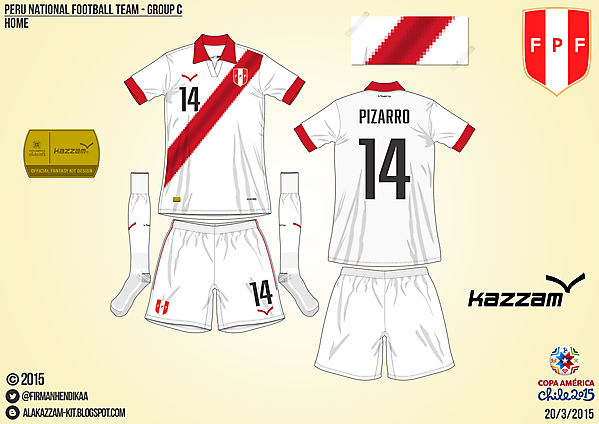 Peru Home - Group C, 2015 Copa América