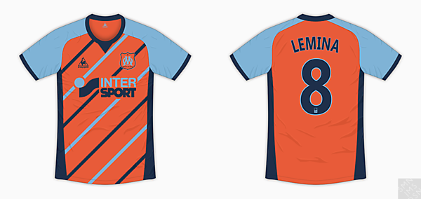 Marseille Away Kit - Le Coq Sportif