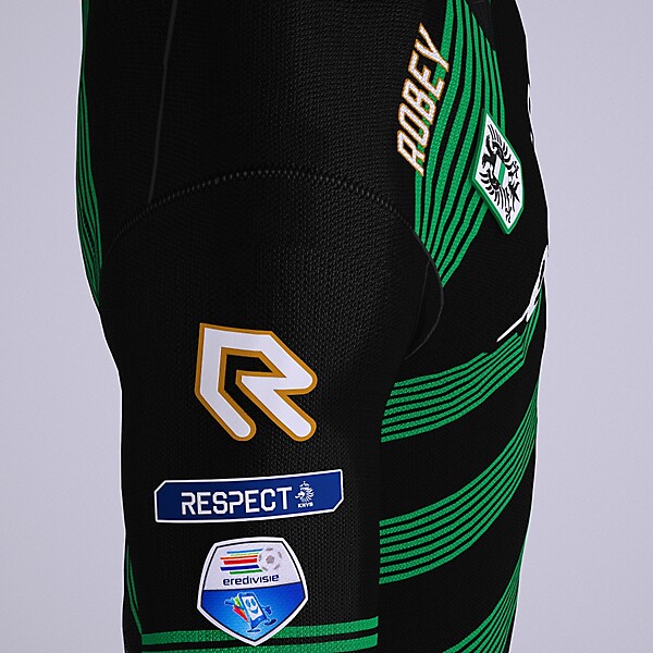 FC Groningen Robey Away 2015 - 2016 by Sceafa Football Designs 