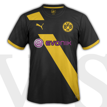 Borussia Dortmund Away Kit 2015/16 season with Puma