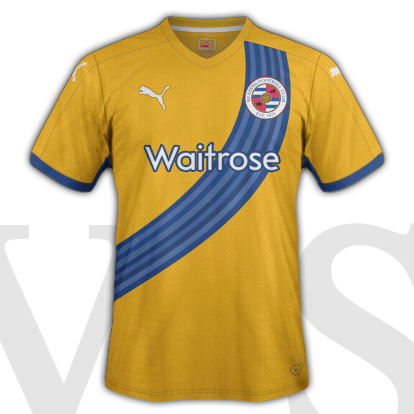 Reading Away kit 2015/16 with Puma SE