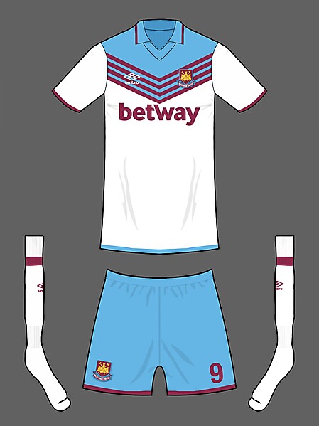 West Ham away kit