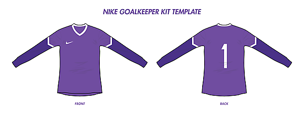 Nike Goalkeeper Kit Template #5
