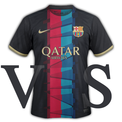 FC Barcelona Away Kit season 16/17
