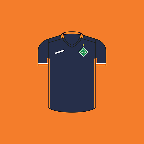 Werder Bremen Away × Minimalist