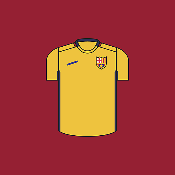 FC Barcelona Away × Minimalist