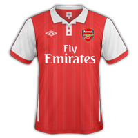 Arsenal Umbro Home Concept