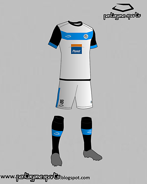 Torque (Uruguay) Away kit 2016