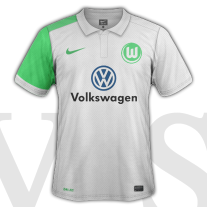 VfL Volfsburg Third kit 2016/17 season