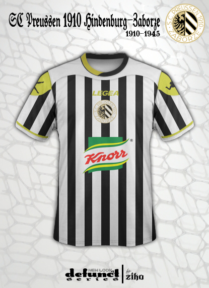 SC Preussen 1910 Hindenburg concept [New Look 4 Defunct Series]