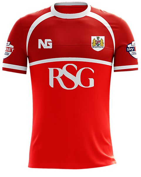 Bristol City Home Jersey concept