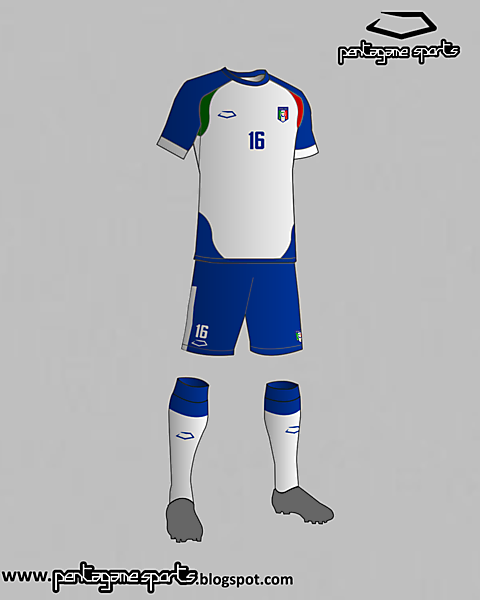 Italy National Football Team Away Kit 2016
