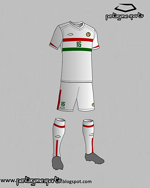 Hungary Nantional Football Team Away Kit 2016