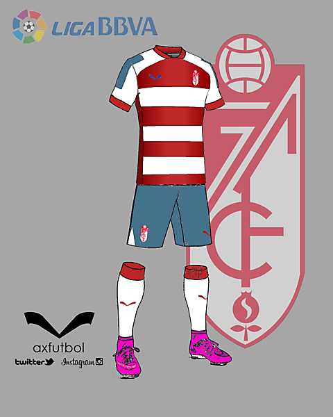 Granada CF home kit design