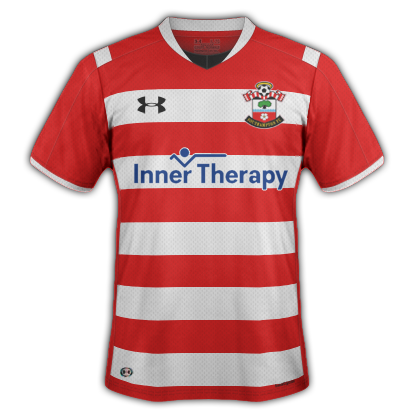 Southampton FC Under Armour Home Kit (2016-17)