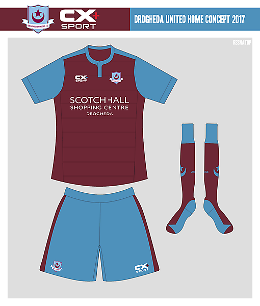 Drogheda United Home 2017