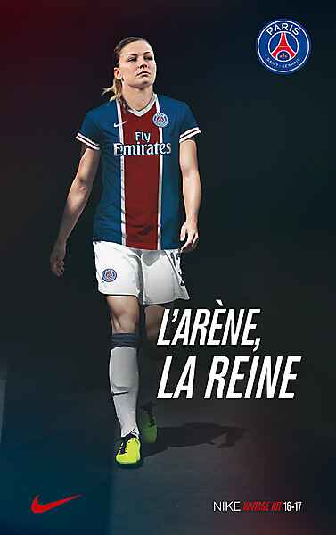 PSG Nike Women Vintage Kit 2016-2017