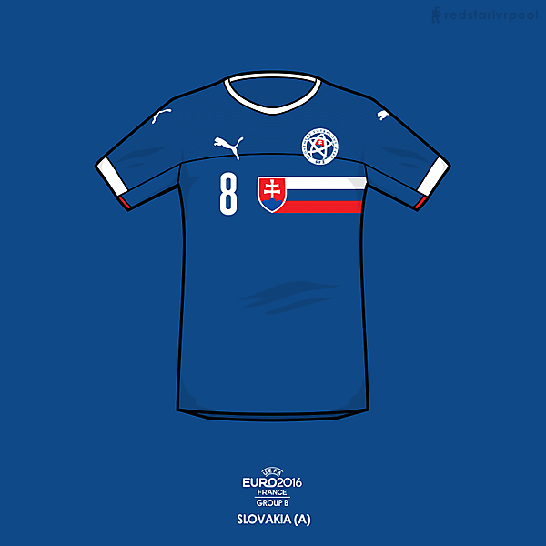 Euro 2016 - Puma Slovakia Away