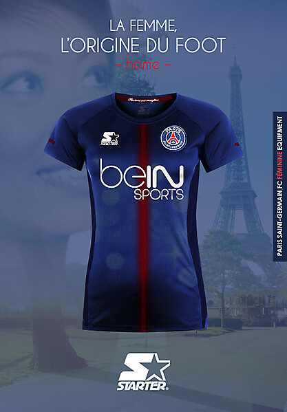 PSG Women Home - Starter kit 16-17