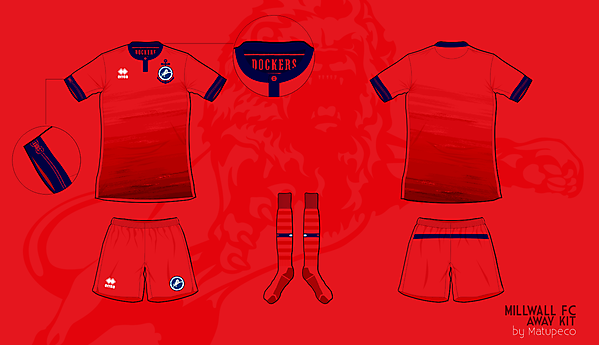 Millwall FC away kit