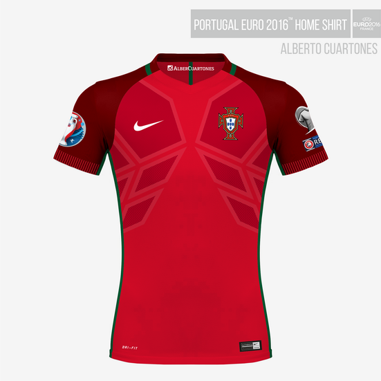 Portugal UEFA EURO 2016™ Home Shirt