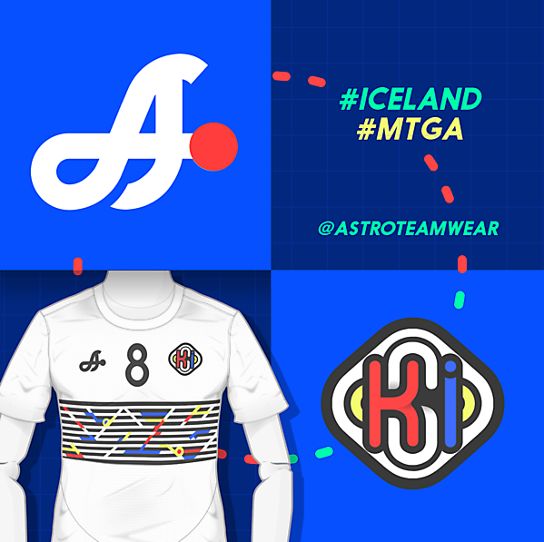 2018 Iceland Away Kit by Astro