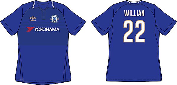 Chelsea - Umbro home shirt
