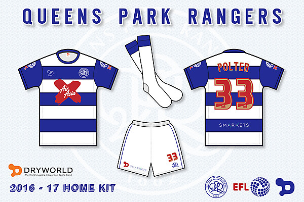 QPR 2016/17 Home Kit
