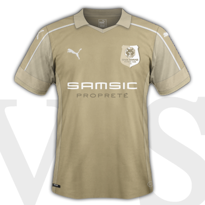 Stade Rennais fantasy Away shirt 16/17