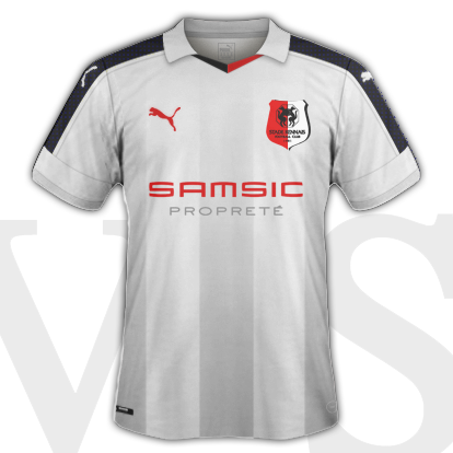 Stade Rennais fantasy Third shirt 16/17