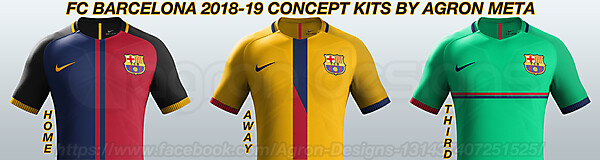 Fc Barcelona 2018-19 Concept Kits