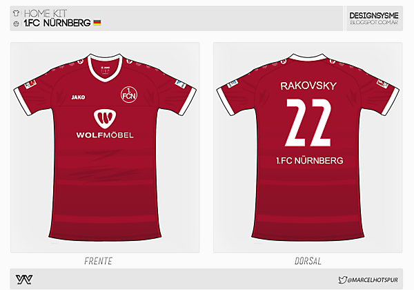 1. FC Nürnberg | home kit 