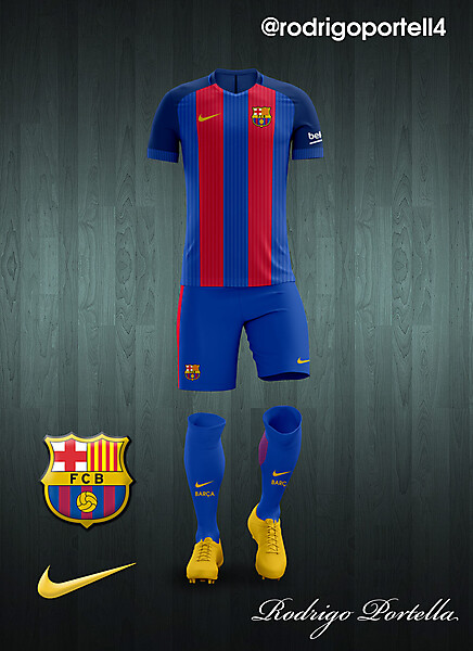 Barcelona 2016-17 home kit