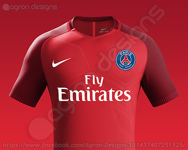 Nike Paris Saint-Germain (PSG) Away Kit 2016-17 based on leaked images