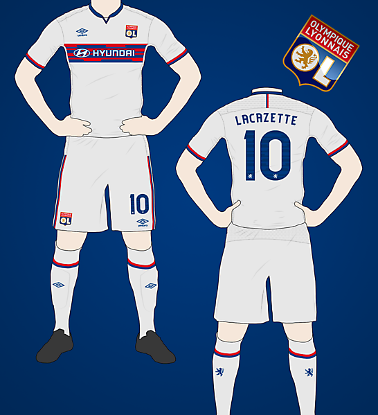 Olympique Lyonnais Home Kit