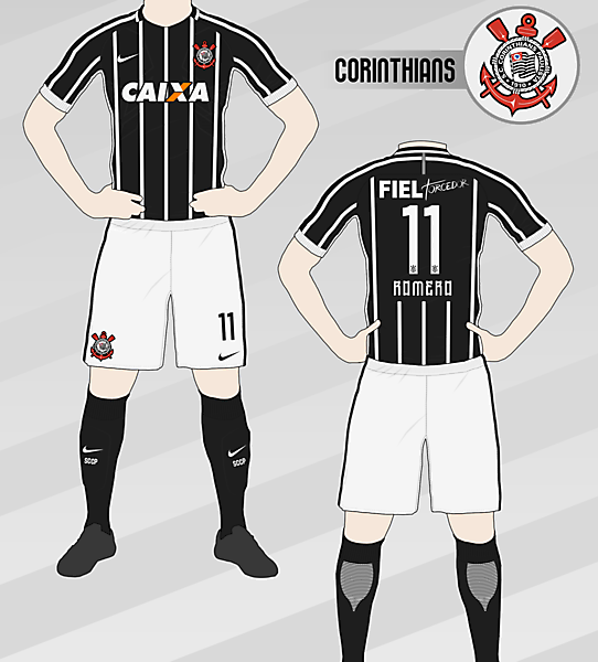 Corinthians 2016-17 Away Kit