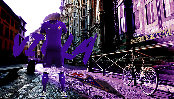 Fiorentina - Home kit + YouTube video
