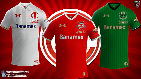 Deportivo Toluca Under Armour Kits