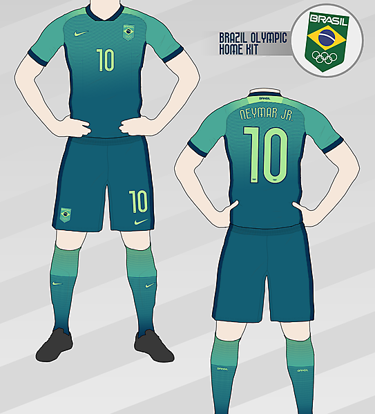 Brazil Olympic Home Kit