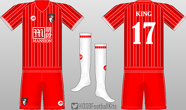 AFC Bournemouth Throwback 3rd Kit