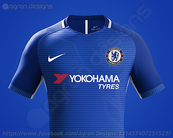 Nike Chelsea Fc Home Kit Concept v2