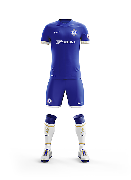 Chelsea F.C. Home Apparel for 2017/18 Season