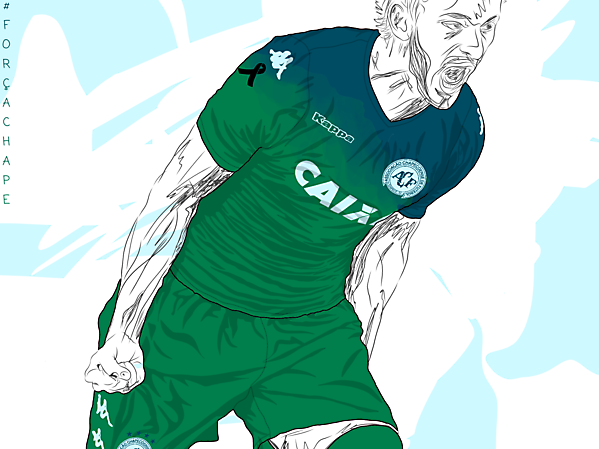 #ForçaChape: Chapecoense Third Kit x Kappa