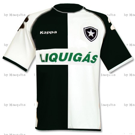 Botafogo 4th shirt \"meio-a-meio\"