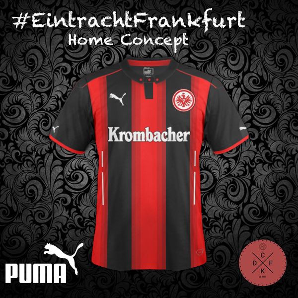 Eintracht Frankfurt Home Puma Concept